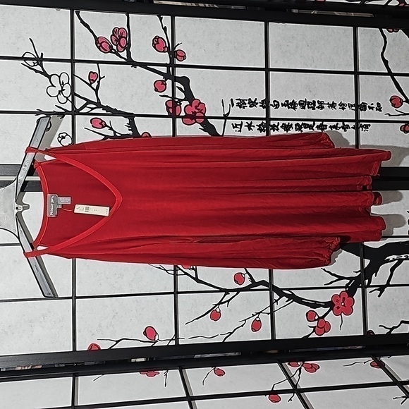 Anthropologie Michael‎ Stars Red Dress Small NWT - Picture 1 of 10